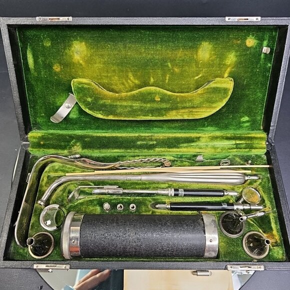 Antique Boehm Otoscope | Ear Nose & Throat Vintage Medical Rochester NY Medical - Picture 1 of 12